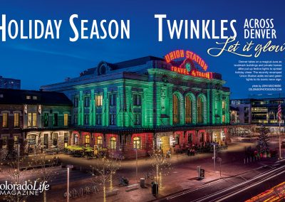 Denver Union Station Colorado Life Magazine Holiday 2017