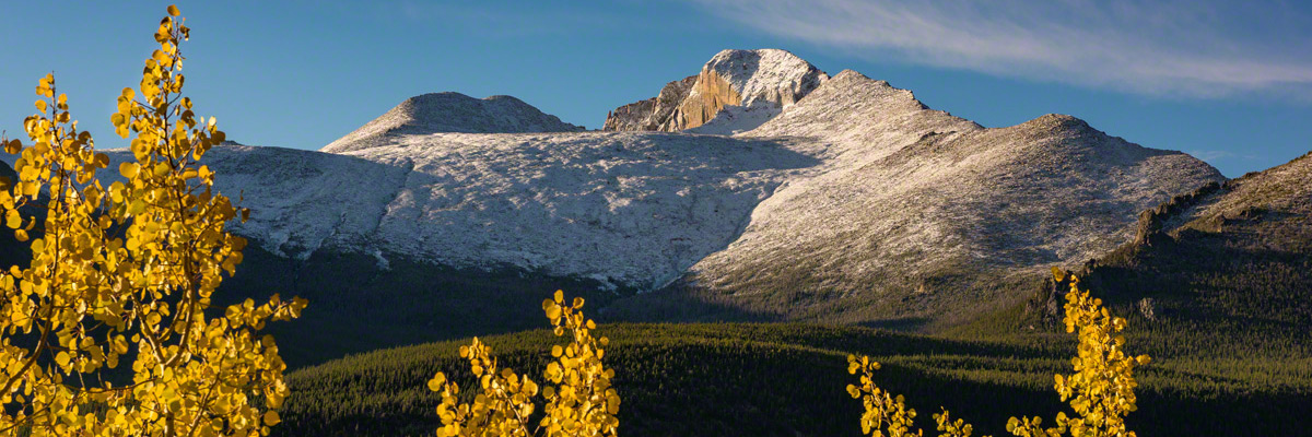 RMNP Bierstandt Moraine and  Longs Peak Fall Colors