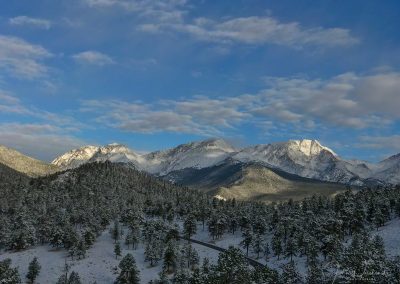 Morning Light over Snowy Mummy Range RMNP