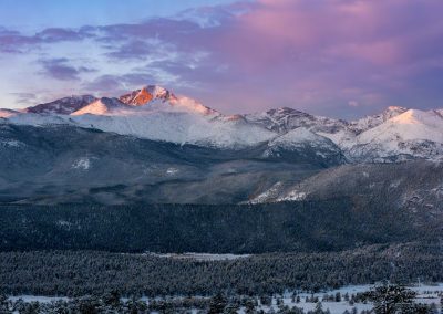 Longs Peak Purple Mountain Majesty RMNP