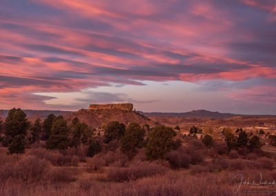Colorful Sunrise Castle Rock Colorado Photo