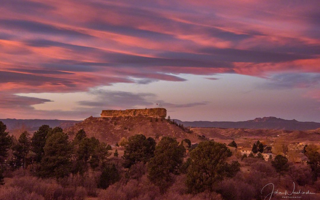 Spectacular Sunrise Photos Castle Rock Colorado