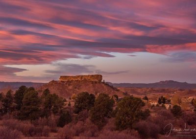 Spectacular Sunrise Photos Castle Rock Colorado