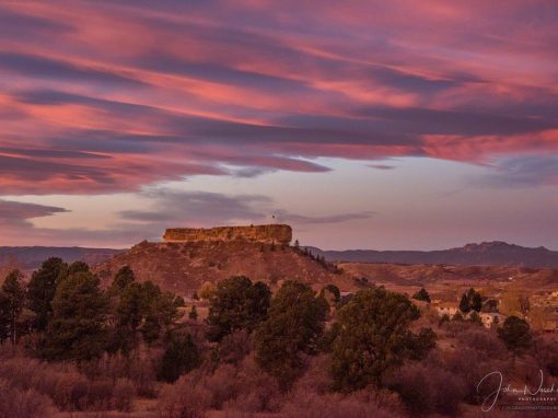 Spectacular Sunrise Photos Castle Rock Colorado