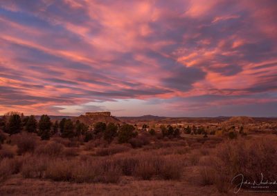 Intense Sunrise Castle Rock CO