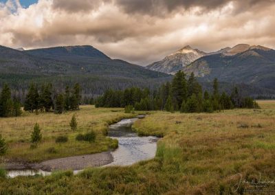 Colorado River Kawuneeche Valley, Rocky Mountain National Park, Colorado