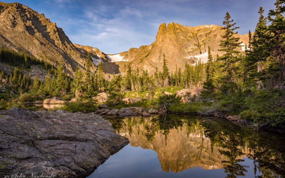 Notchtop Reflection Marigold Ponds Rocky Mountain National Park