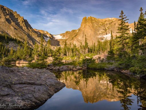 Notchtop Reflection Marigold Ponds Rocky Mountain National Park