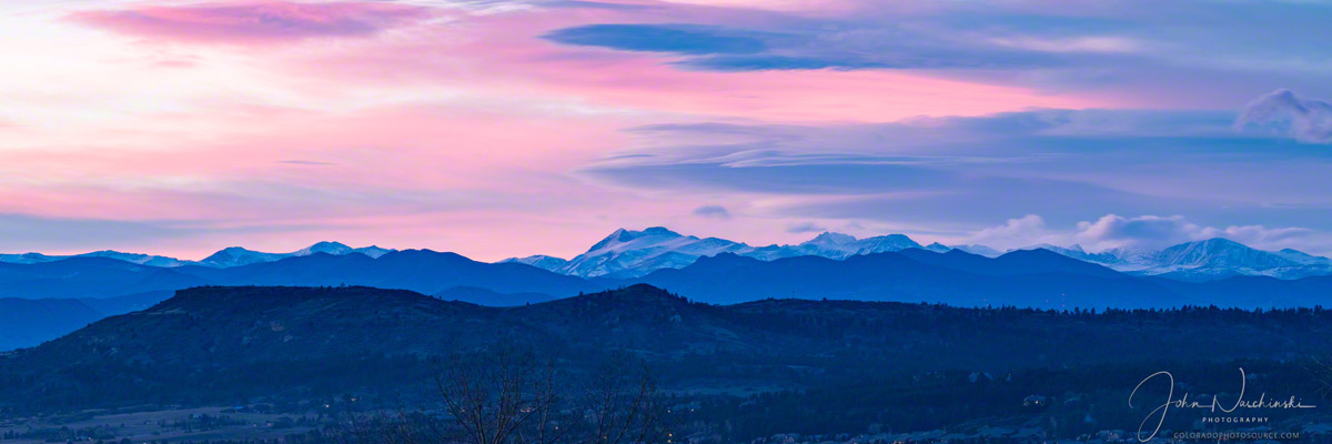 Castle Rock CO Sunset Photo 2017