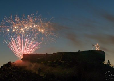 Castle Rock Starlighting Fireworks 2017