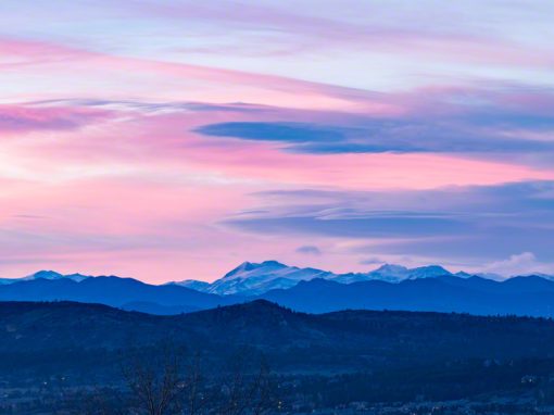 Castle Rock Colorado Sunset 2017 Starlighting Photos