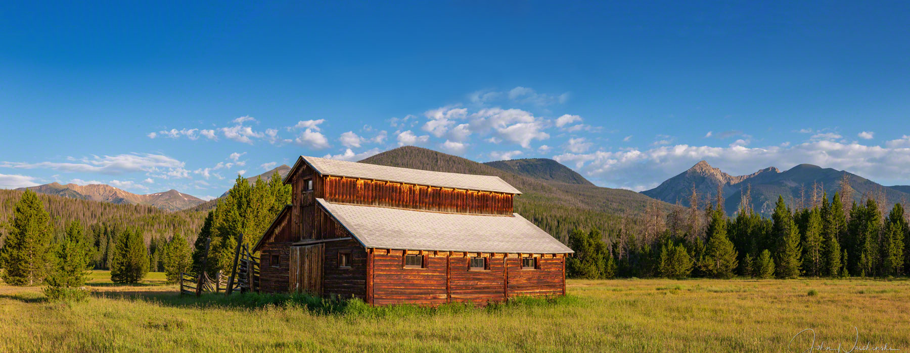 Little Buckaroo Barn Rocky Mountain National Park Colorado
