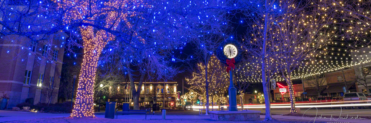 Photos Downtown Castle Rock CO Christmas Lights