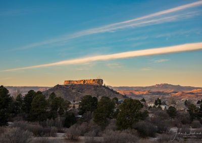 Photo of Bow Cloud Over Castle Rock at Sunrise