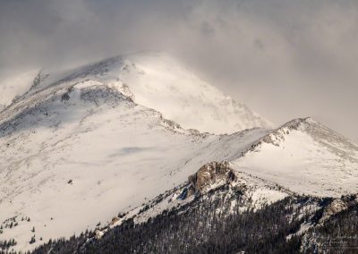 Photo of Snow Covered Mount Mount Chiquita Rocky Mountain National Park