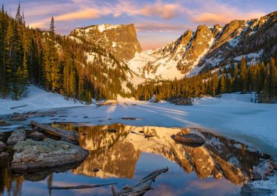 Photo of Hallett Peak & Dream Lake Photos Rocky Mountain National Park