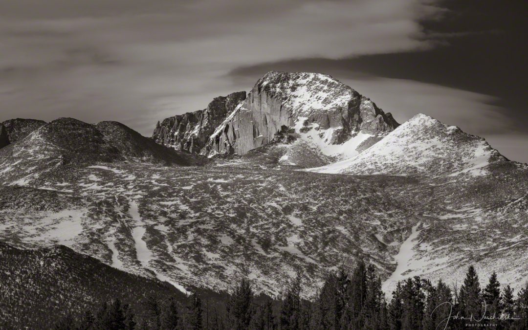 Longs Peak from Upper Beaver Meadows RMNP Photos