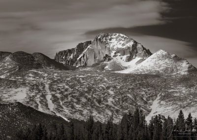 Longs Peak from Upper Beaver Meadows RMNP Photos