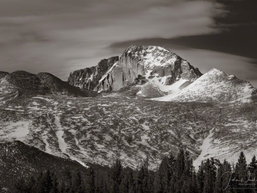 Longs Peak from Upper Beaver Meadows RMNP Photos