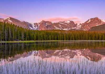 Panoramic Photo of Bierstadt Lake RMNP