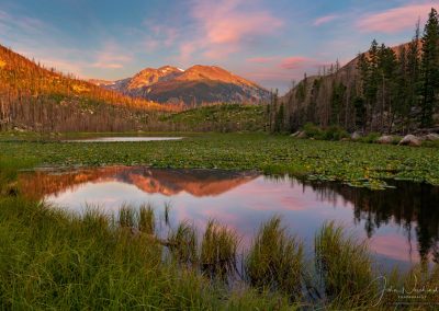 Sunrise at Cub Lake Rocky Mountain National Park