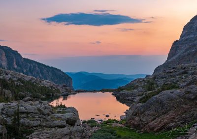 Lake of Glass at Sunrise RMNP