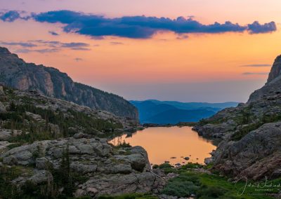 Spectacular Sunrise Reflecting Upon Lake of Glass RMNP