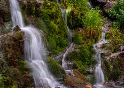 Square Photo of Timberline Falls RMNP Colorado