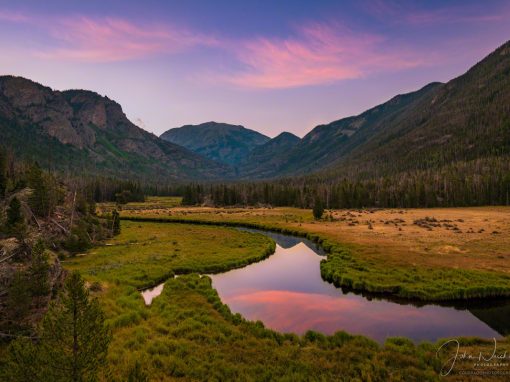 Photos of East Inlet Meadow Mount Baldy Rocky Mountain National Park Colorado