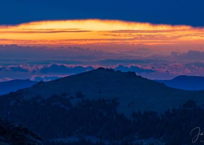 Sunrise Photos from Trail Ridge Road Rocky Mountain National Park Colorado