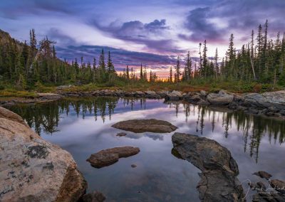 Photo of Marigold Pond Sunrise at Rocky Mountain National Park