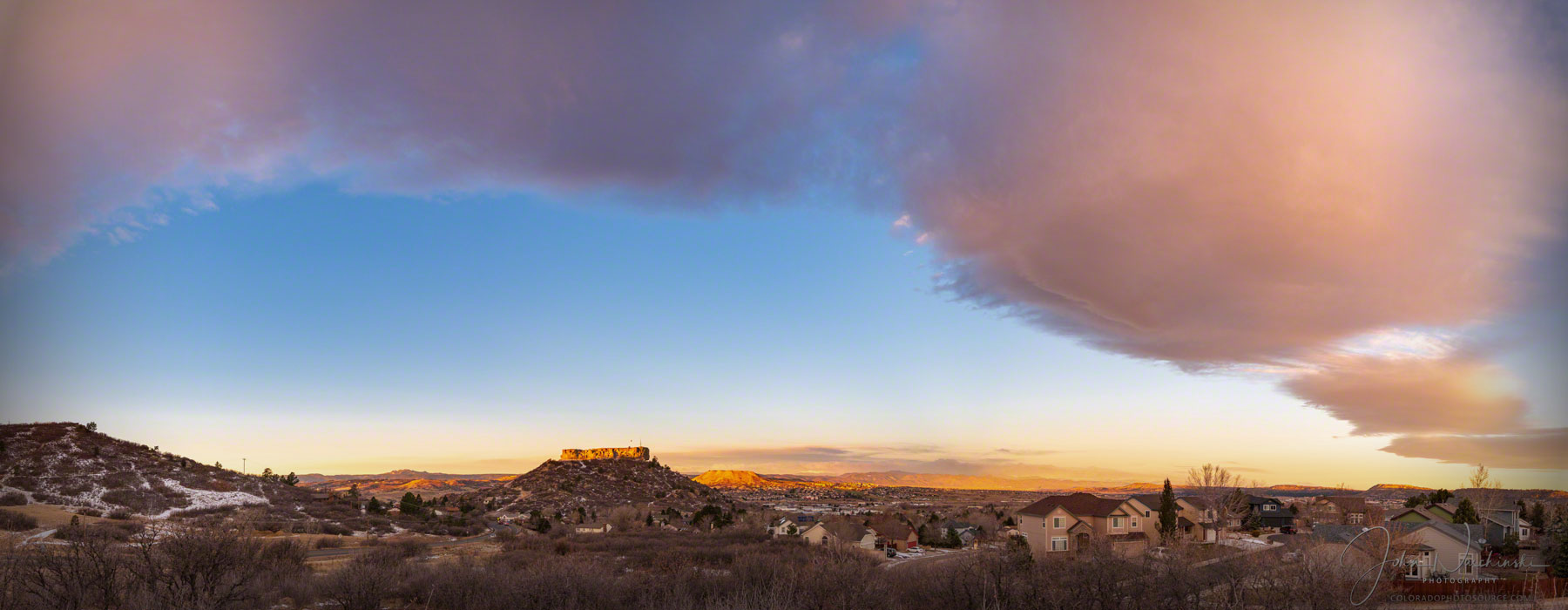 Castle Rock CO Spring and Summer Landscape Photo