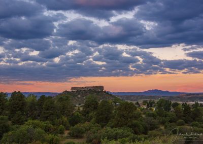 Photo of Crisp Fall Morning Sunrise in Castle Rock Colorado