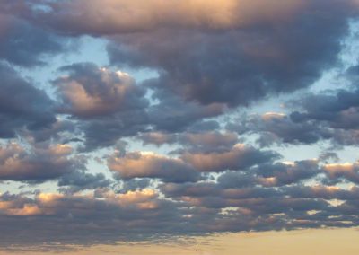 Vertical Photo of Fall Morning Sunrise in Castle Rock Colorado