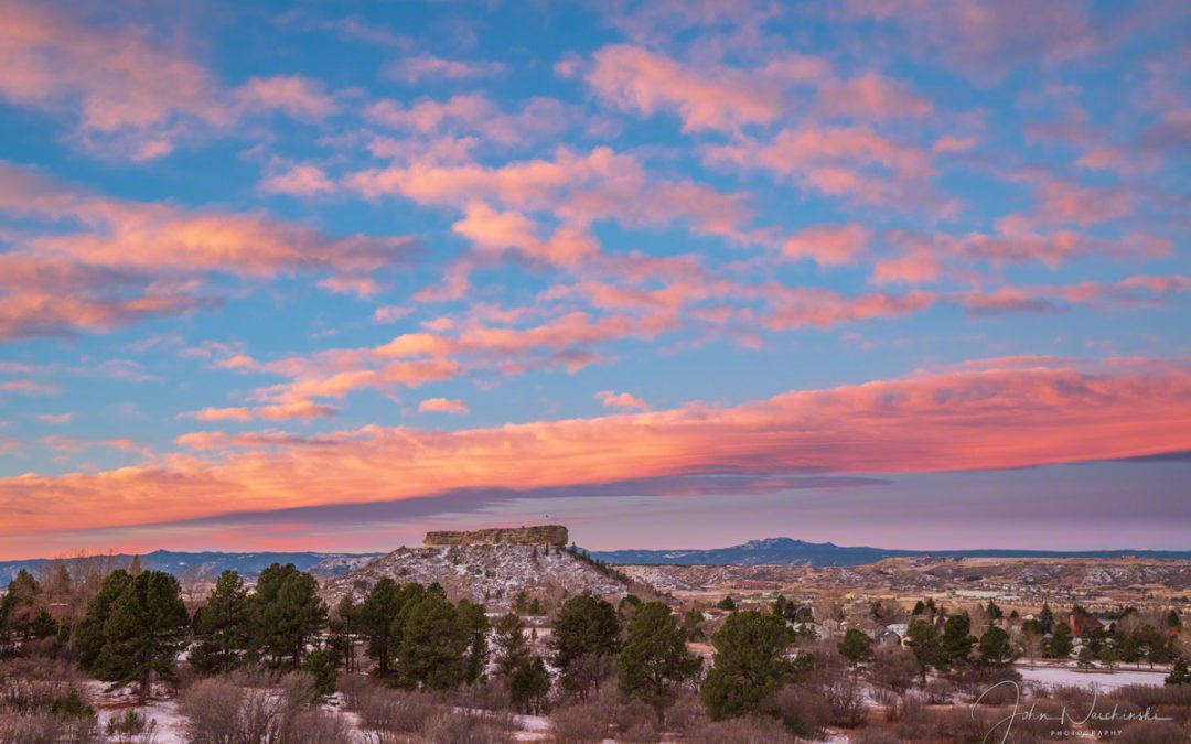 Landscape Photos of Castle Rock Colorado Autumn 2018