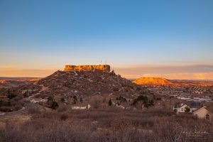 Photo of Castle Rock's "Rock" from High Bluff