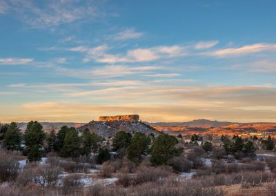 Photo of Beautiful Crisp Autumn Morning at Sunrise in Castle Rock CO