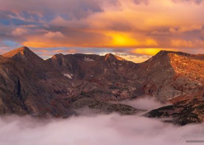 Mt Ida RMNP Inversion off Trail Ridge Road