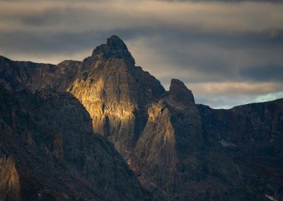 Photo of Dramatic Light on Hayden Spire Rocky Mountain National Park