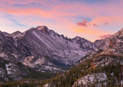 Sunrise Longs Peak Glacier Gorge RMNP