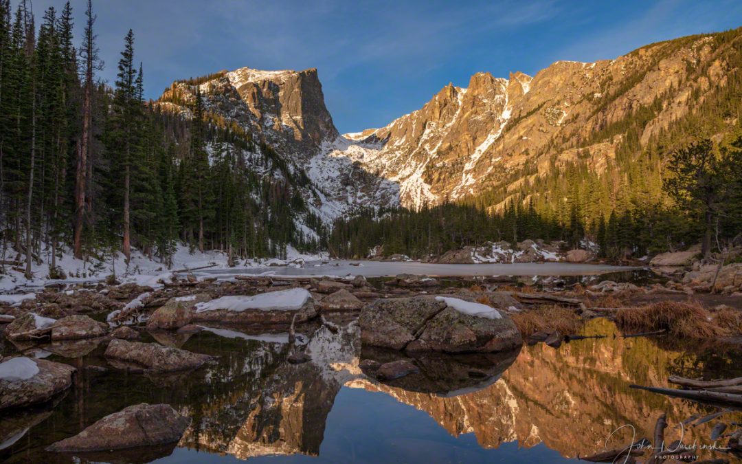 Colorado Landscape Photography of Dream Lake Rocky Mountain National Park