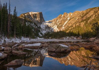 Colorado Landscape Photography of Dream Lake Rocky Mountain National Park