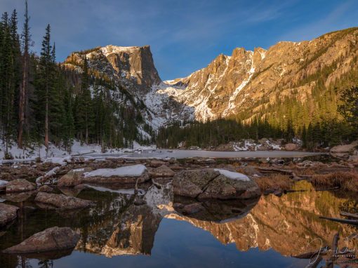 Colorado Landscape Photography of Dream Lake Rocky Mountain National Park