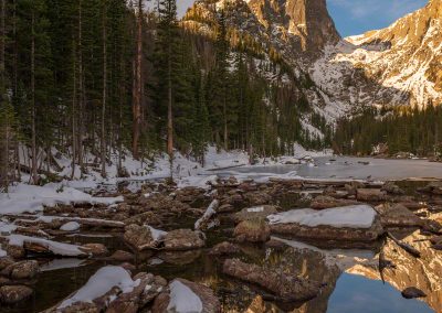 Late October Photo of Dream Lake Rocky Mountain National Park Colorado