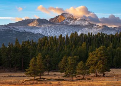 Photo of Longs Peak and Beaver Meadows Rocky Mountain National Park Colorado
