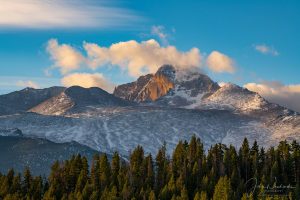 Photo of Longs Peak Sunrise Rocky Mountain National Park Colorado