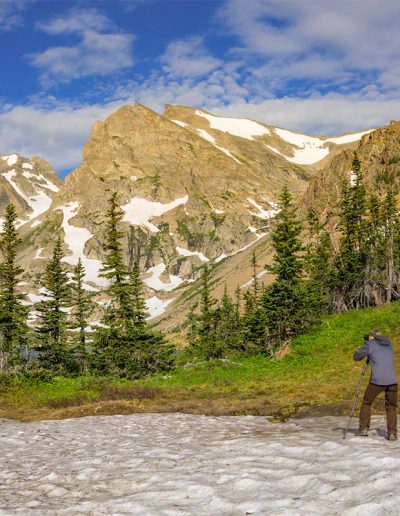 On Location Indian Peaks Wilderness Colorado