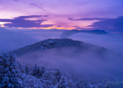 Purple Sunrise Deer Mountain RMNP
