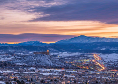 Photos of Castle Rock Star Pikes Peak January 2019