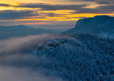 Warm Sunrise Photo of Deer Mountain Rocky Mountain National Park Colorado